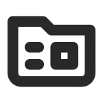 Folder Document SVG Icon